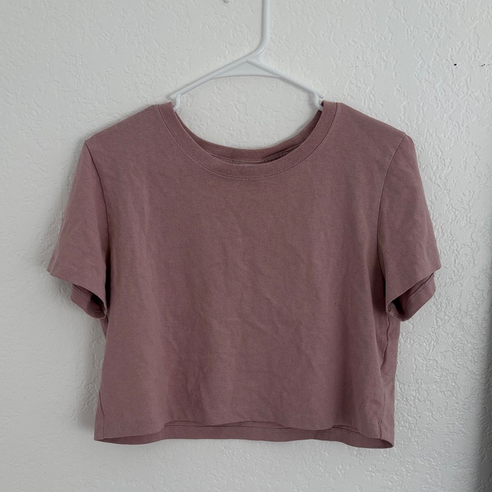 Urban Outfitters Mauve Crop Top